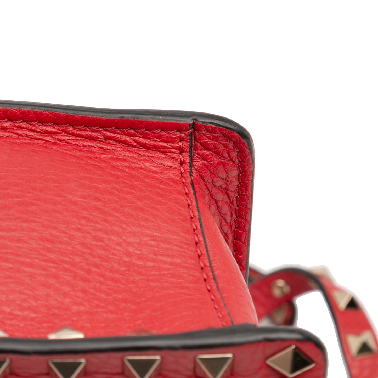 Valentino Small Grained Calfskin Rockstud Crossbody