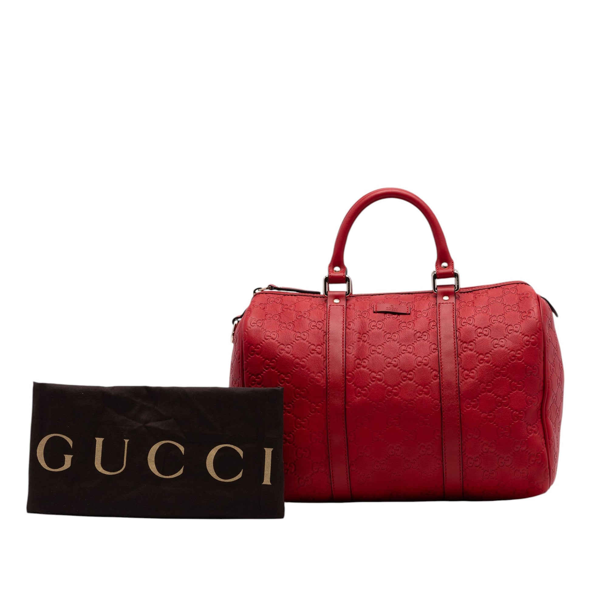 Gucci Medium Guccissima Joy Boston Bag