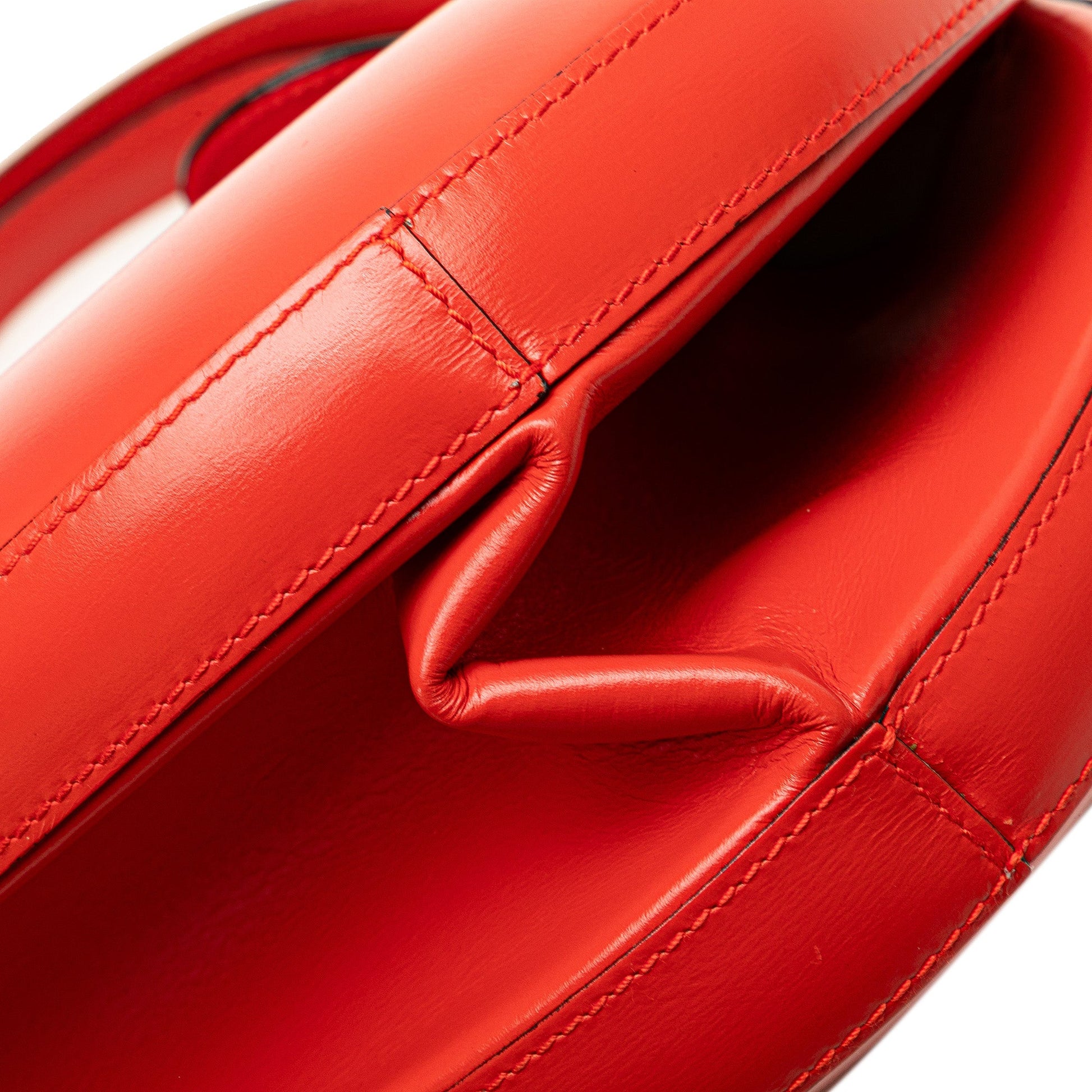 LOEWE Anagram Leather Round Handbag