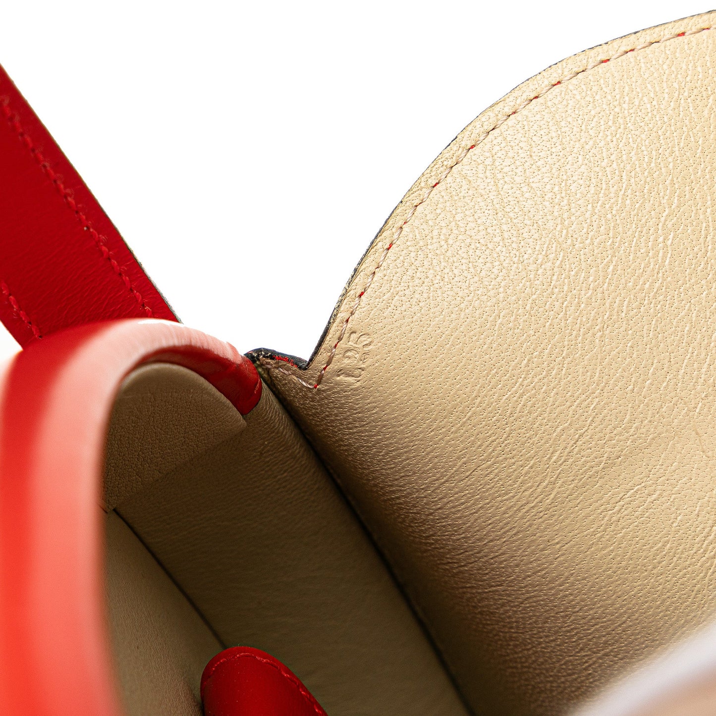 LOEWE Anagram Leather Round Handbag