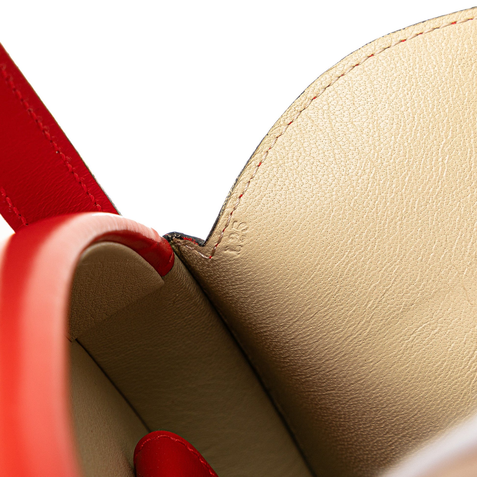 LOEWE Anagram Leather Round Handbag