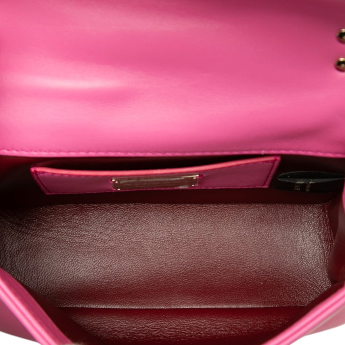 Bvlgari Mini Leather Serpenti Cabochon Satchel — Pink