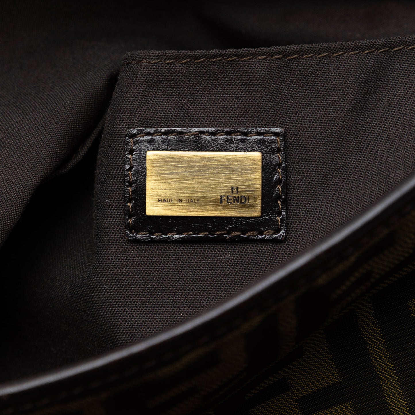 Fendi Zucca Canvas Crossbody