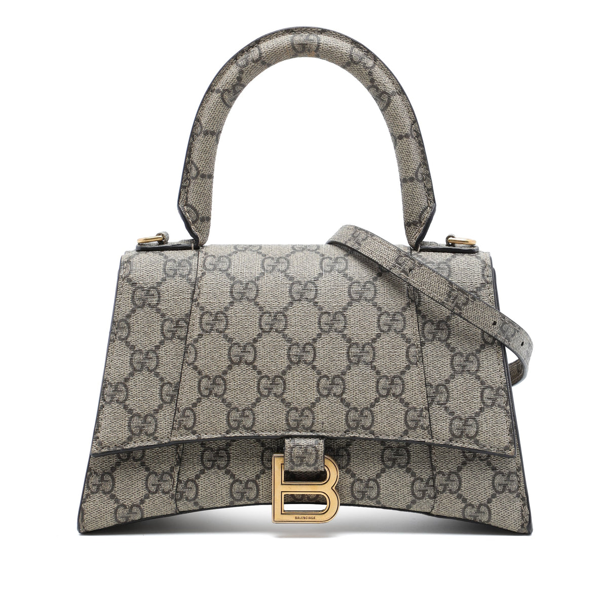 Gucci Small The Hacker Project GG Supreme Hourglass Satchel