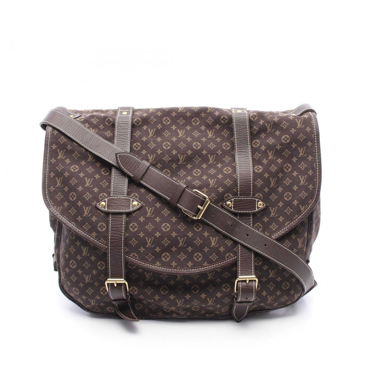 Louis Vuitton Monogram Mini Lin Saumur XL