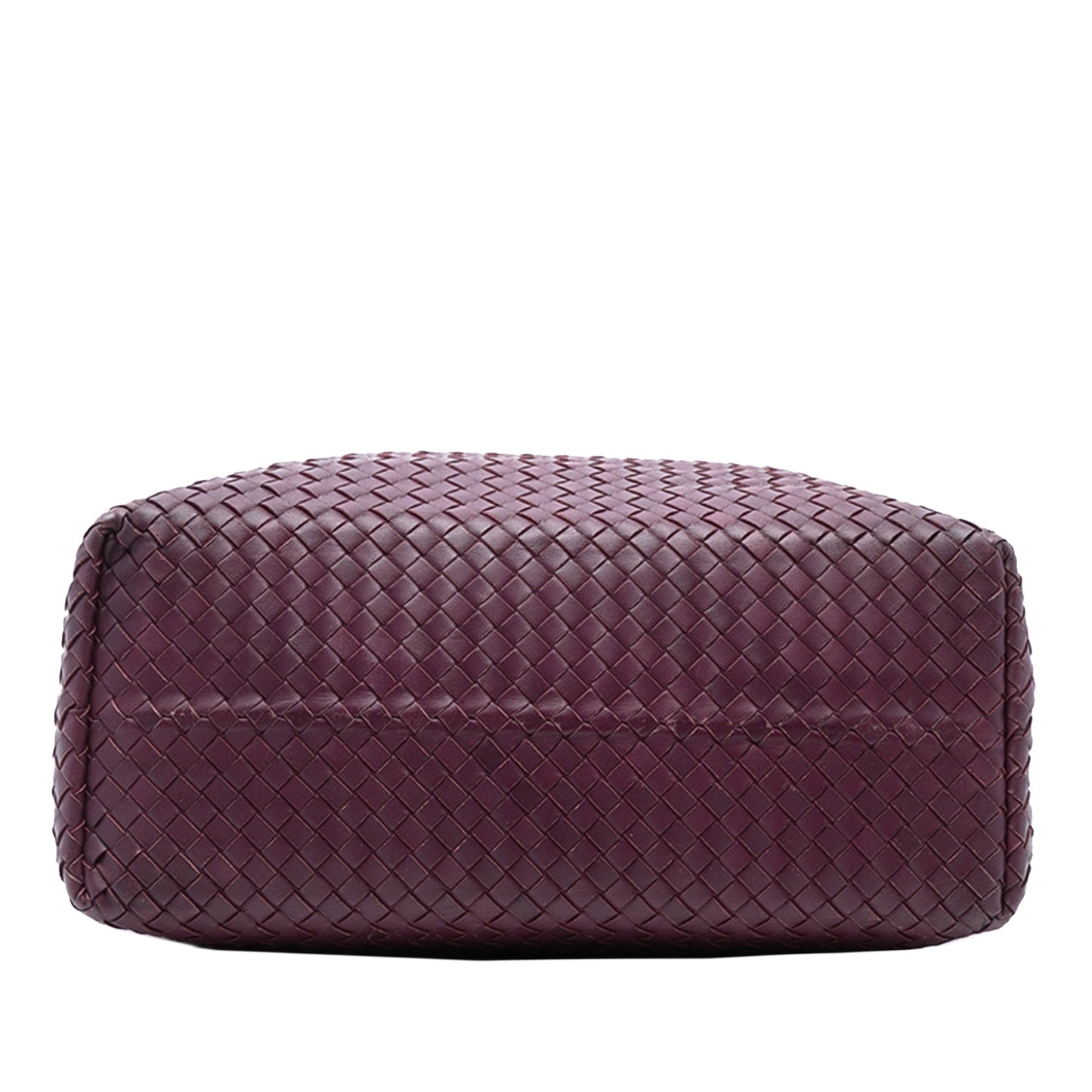 Bottega Veneta Bicolor Nappa Intrecciato Belt Strap Tote