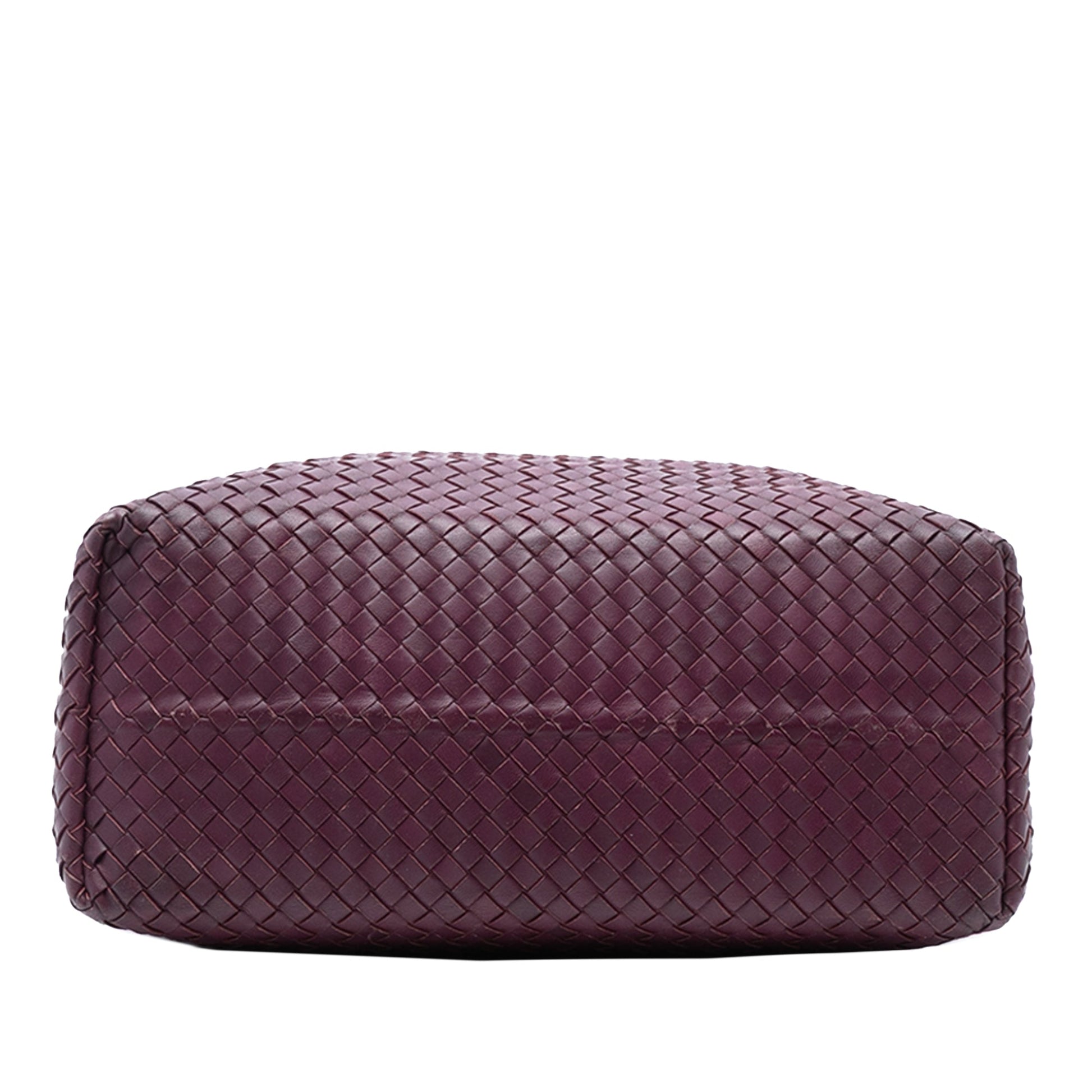 Bottega Veneta Bicolor Nappa Intrecciato Belt Strap Tote