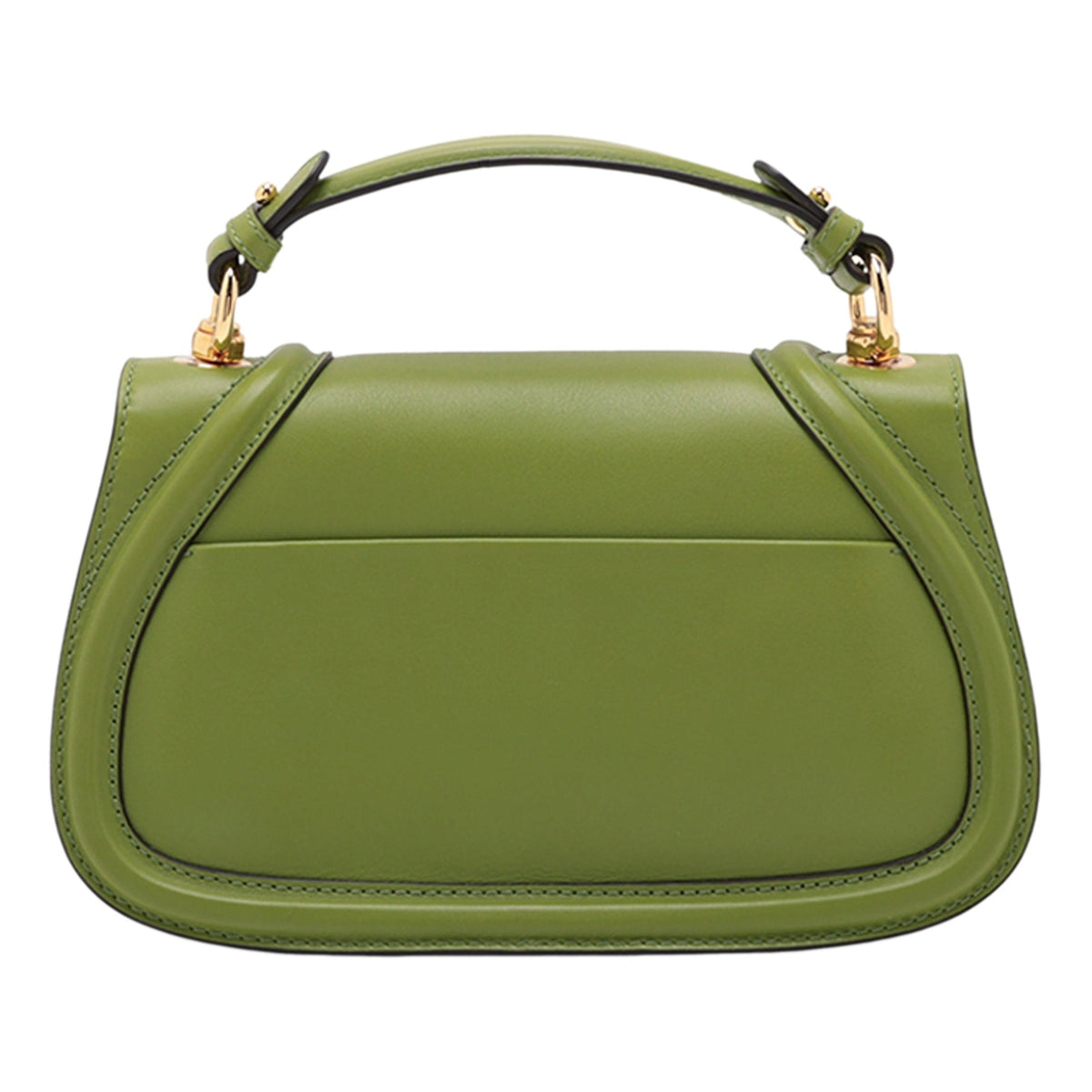 Gucci Medium Calfskin Blondie Top Handle Bag — Green