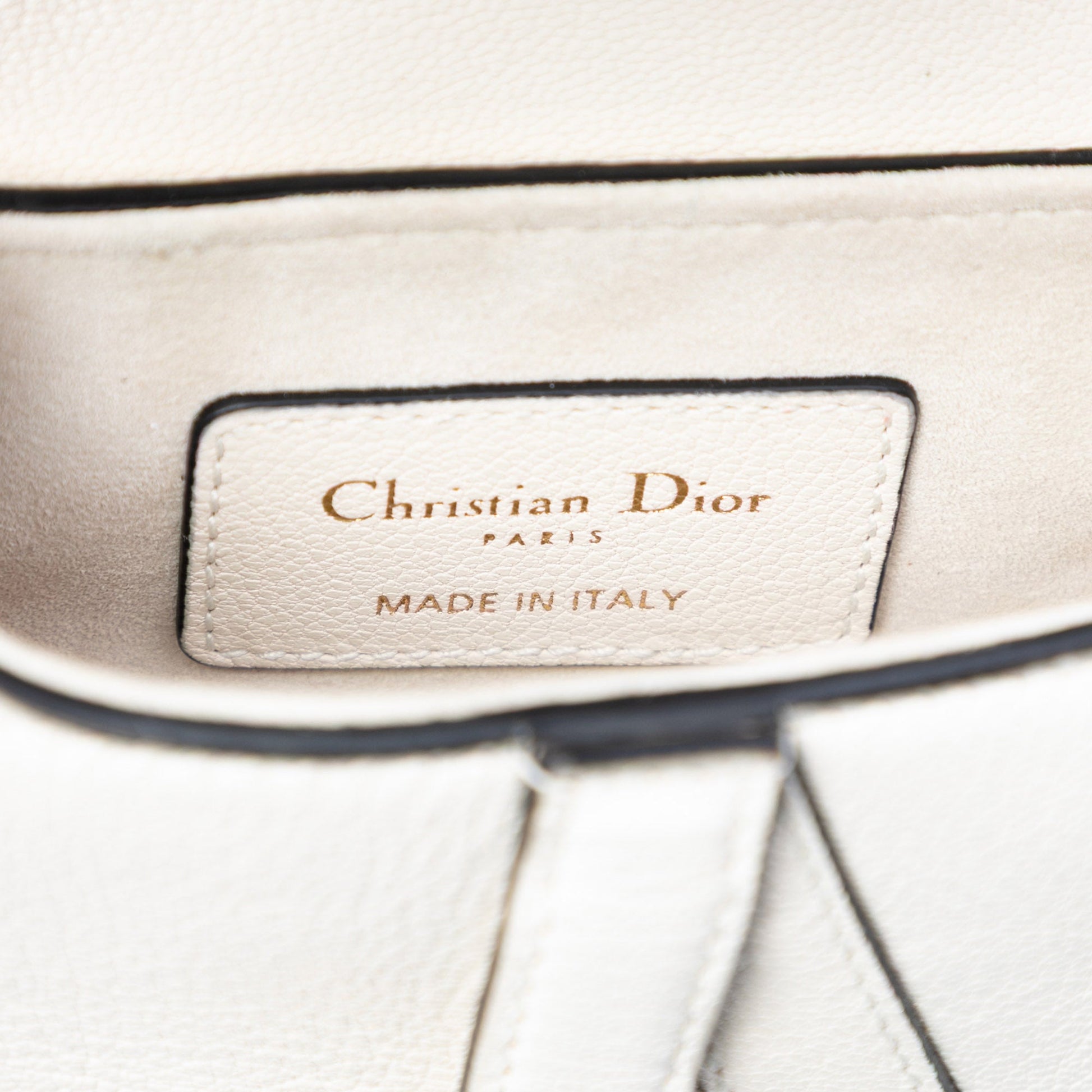Dior Micro Goatskin Saddle Bag