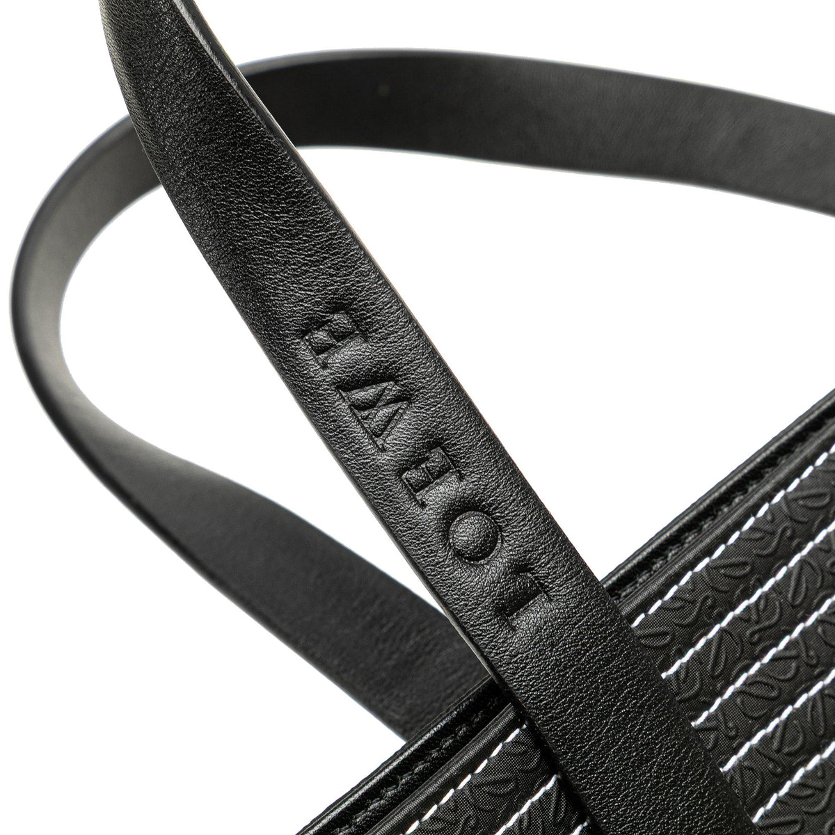 LOEWE Anagram Leather Tote