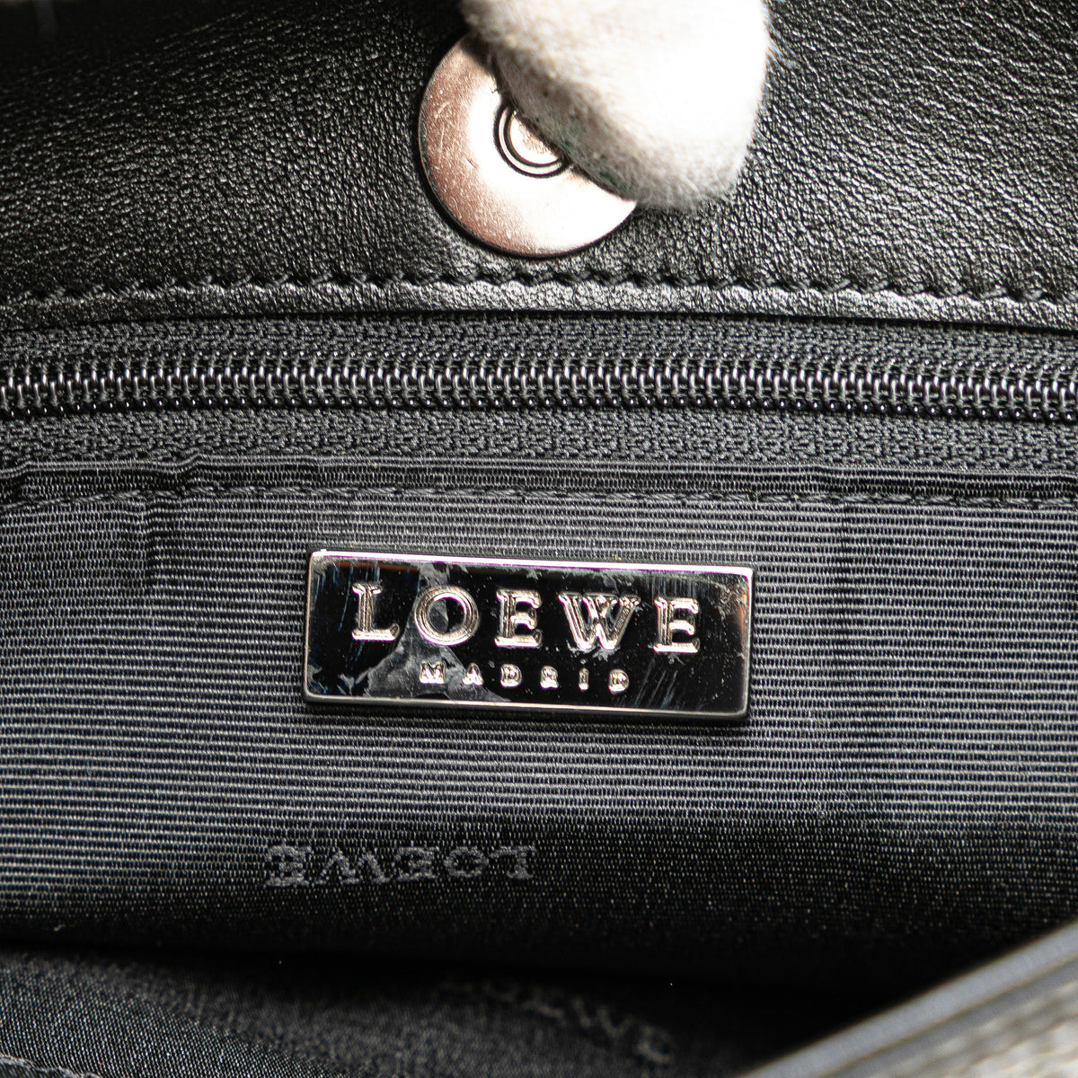 LOEWE Anagram Leather Tote