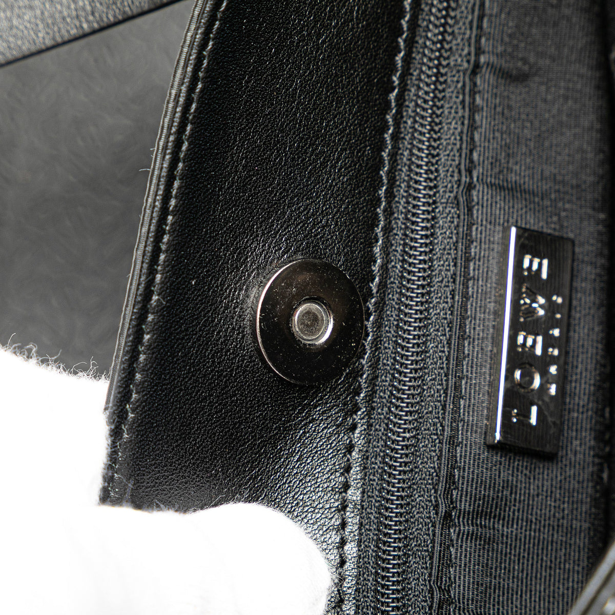 LOEWE Anagram Leather Tote
