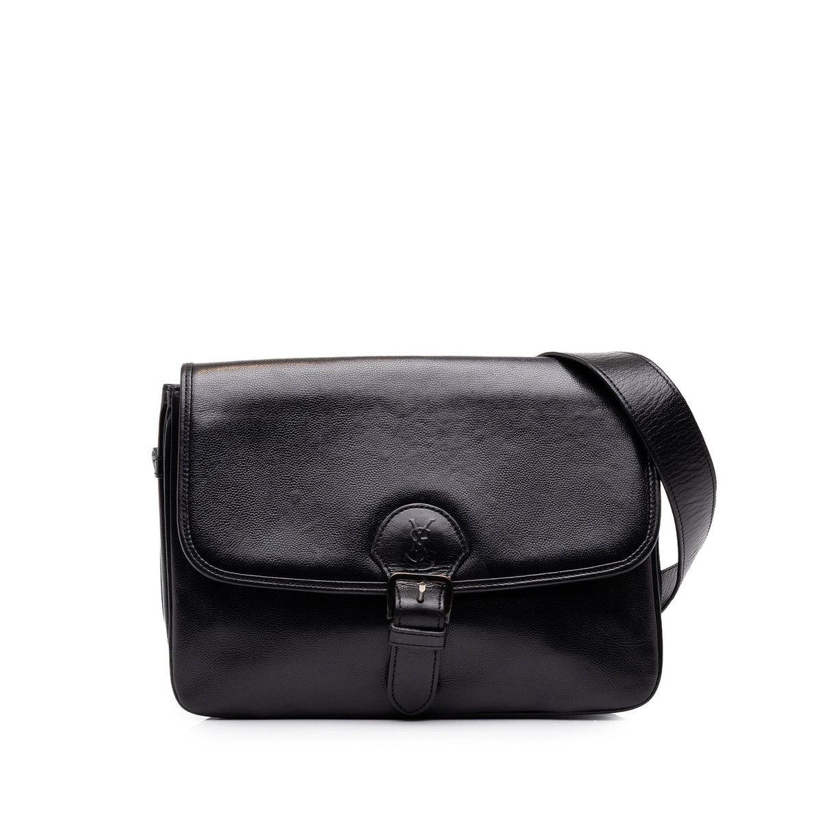 Saint Laurent Grained Leather Crossbody