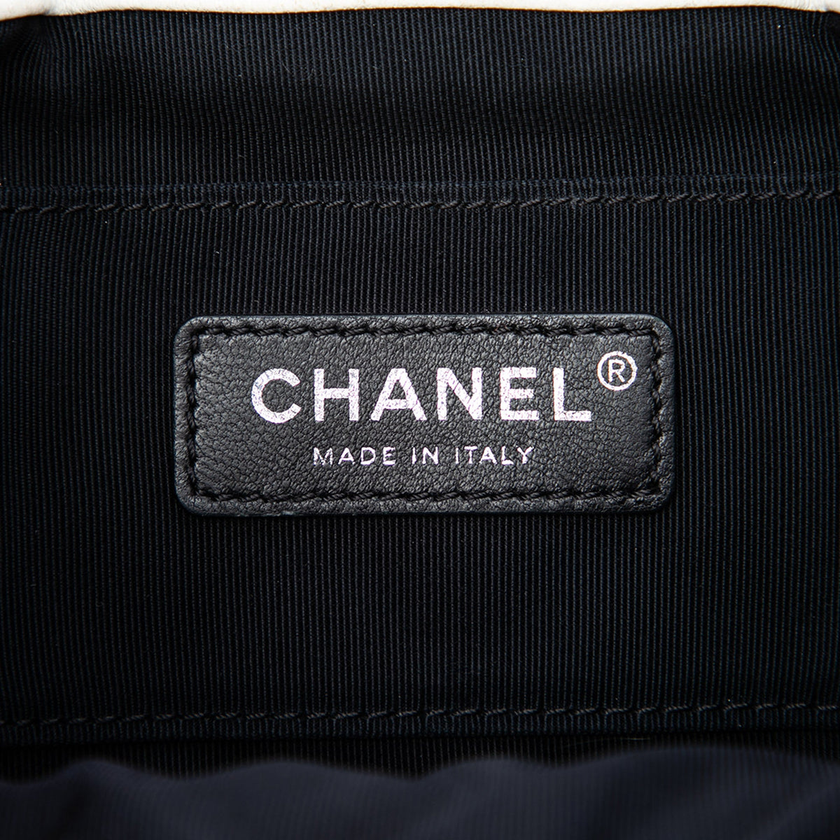 Chanel CC Multicolor Quilted Lambskin Cuba Drawstring Bucket Bag