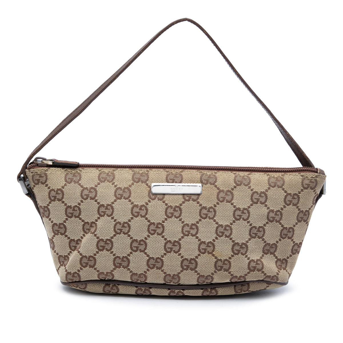 Gucci GG Canvas Boat — Beige