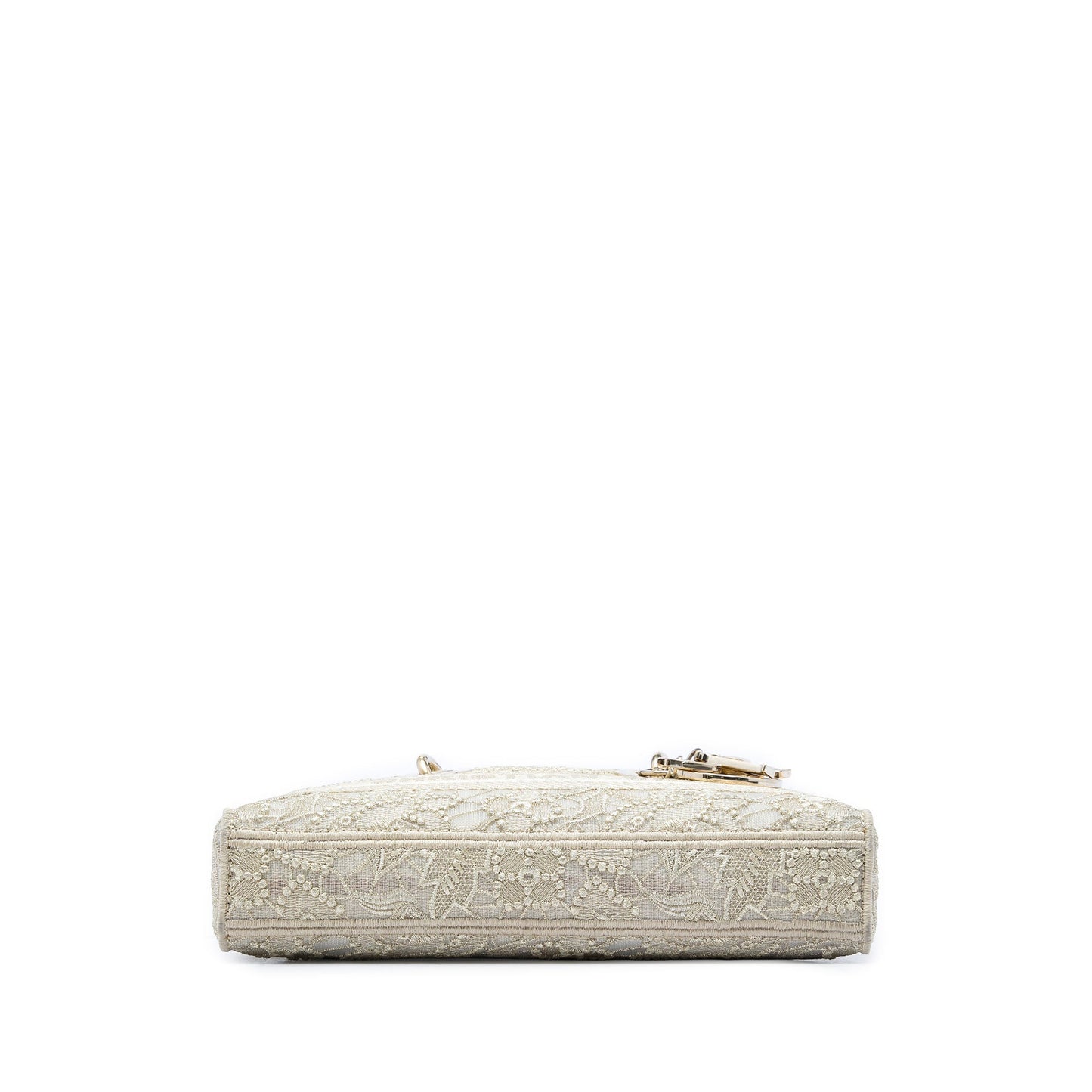 Dior Medium Embroidered Lace 3D Macrame Lady D Joy