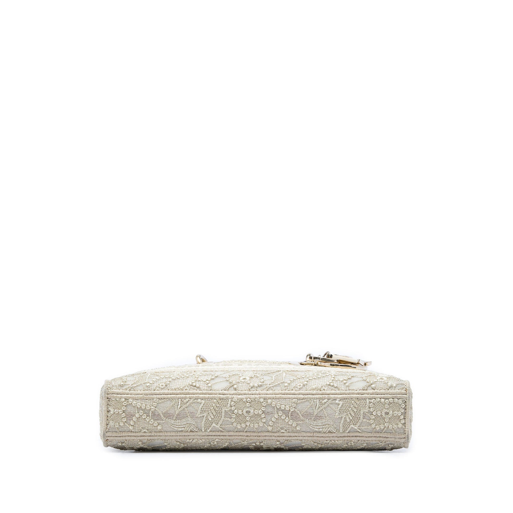 Dior Medium Embroidered Lace 3D Macrame Lady D Joy