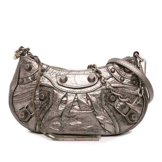Balenciaga Mini Metallic Le Cagole
