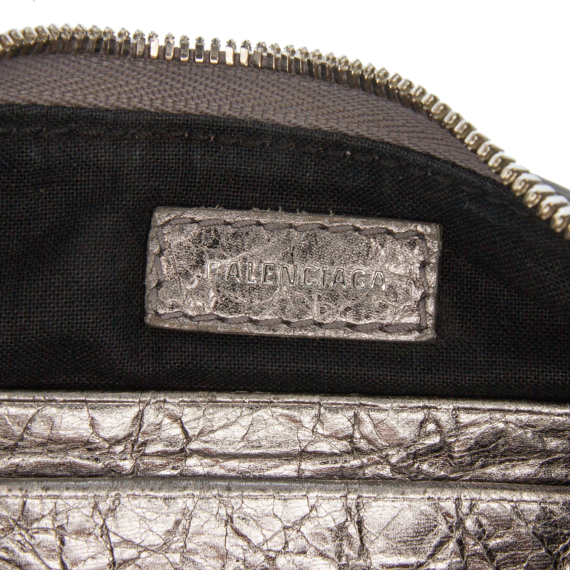 Balenciaga Mini Metallic Le Cagole