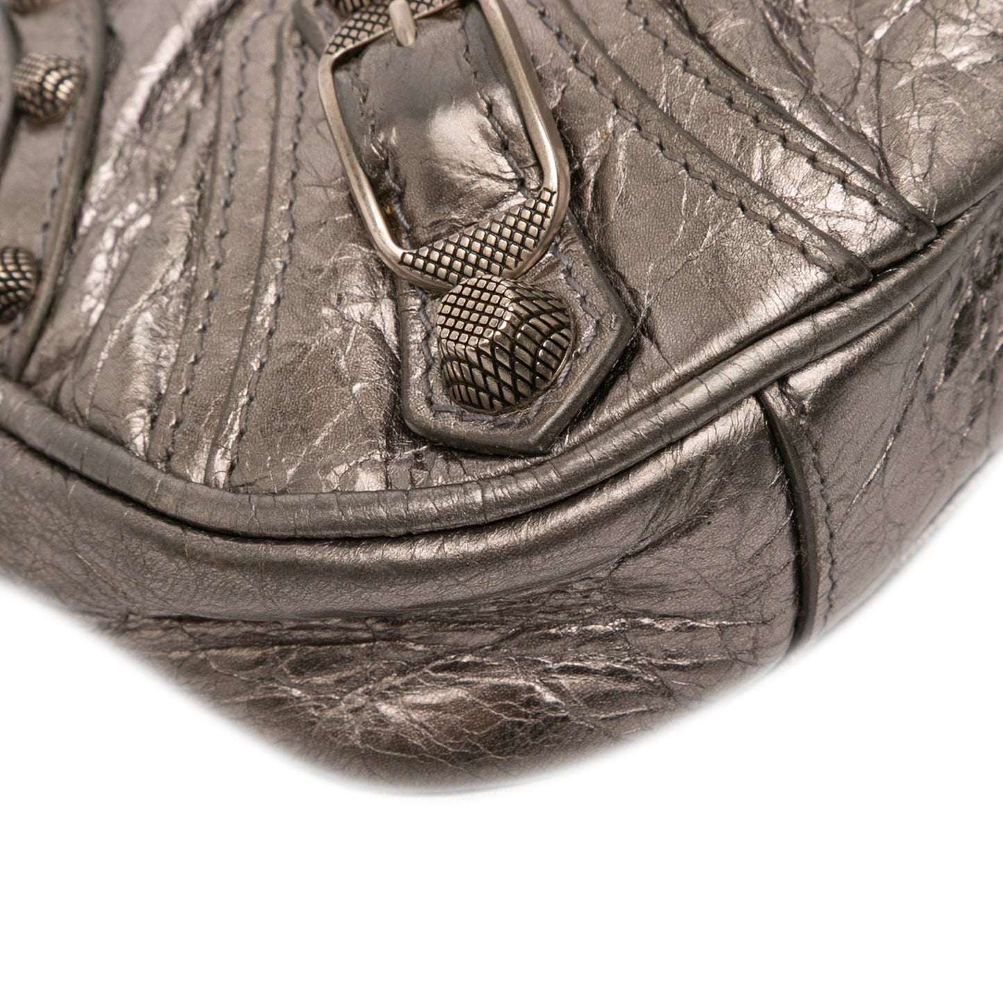 Balenciaga Mini Metallic Le Cagole