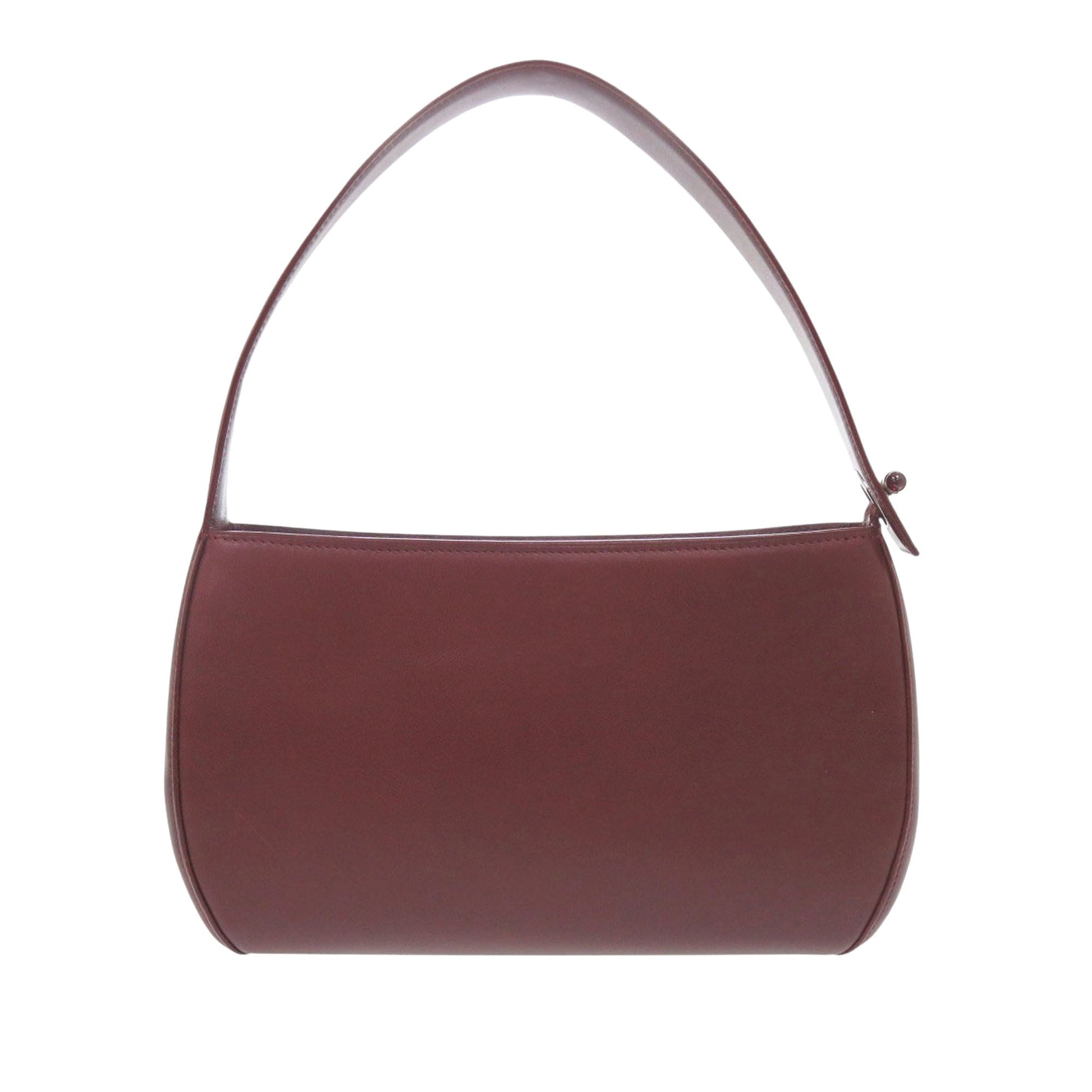 Cartier Leather Cabochon Handbag