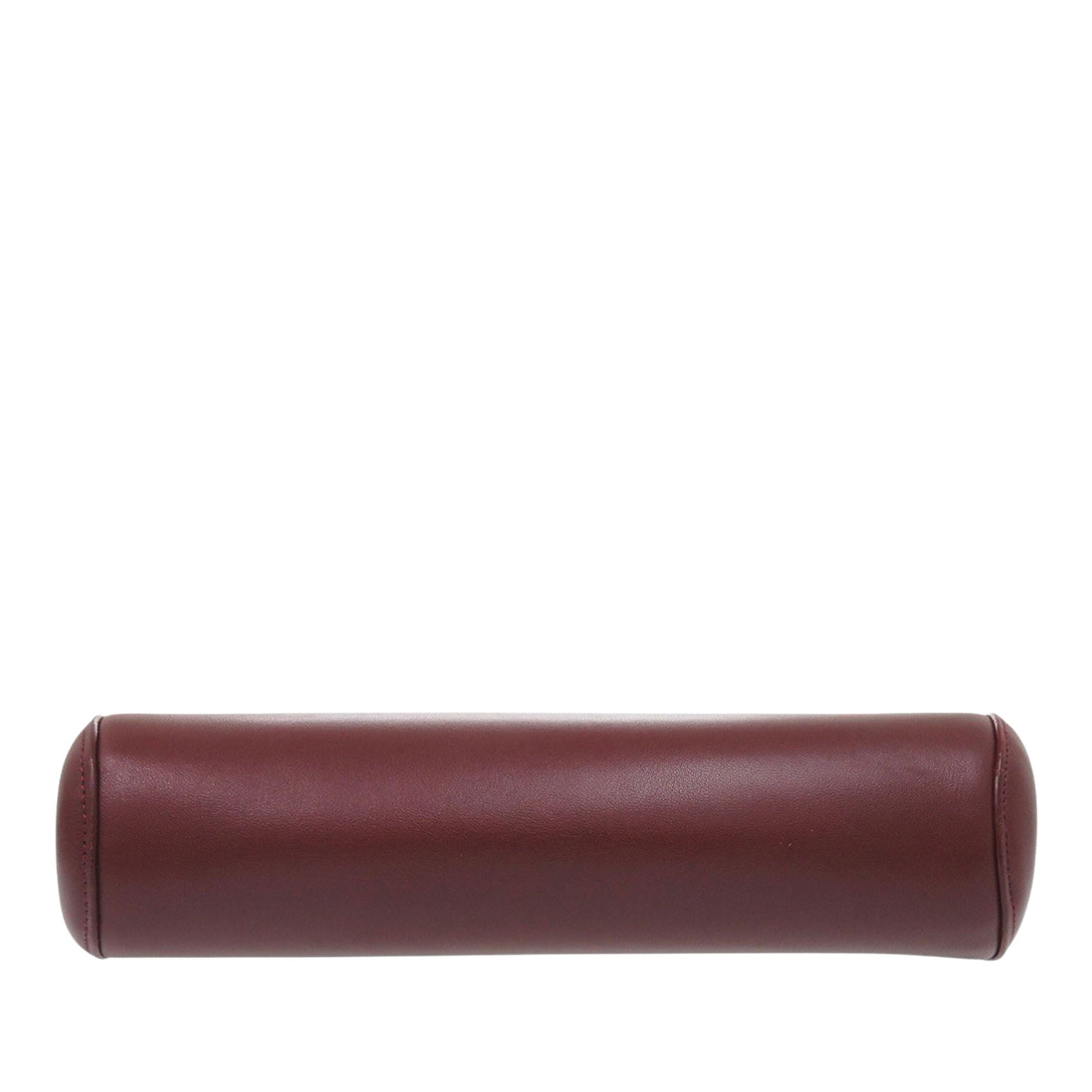 Cartier Leather Cabochon Handbag