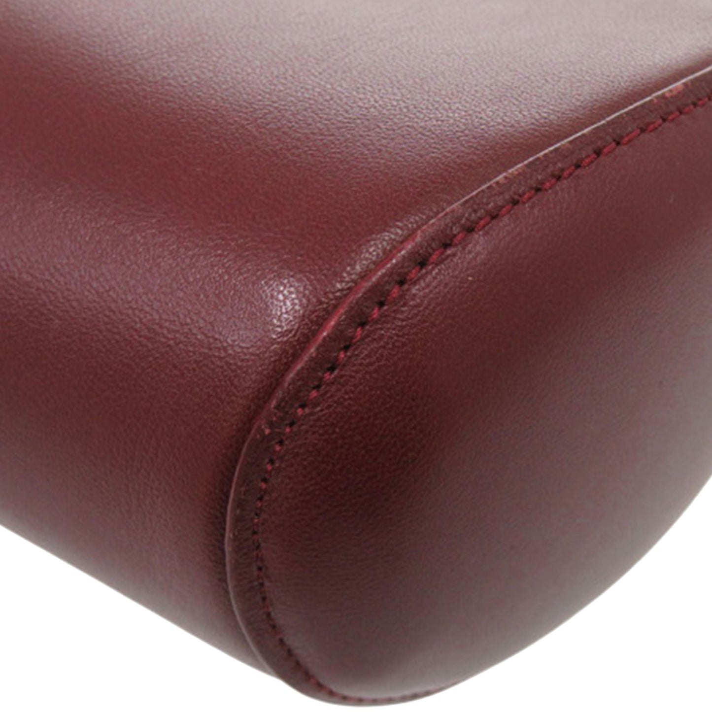 Cartier Leather Cabochon Handbag