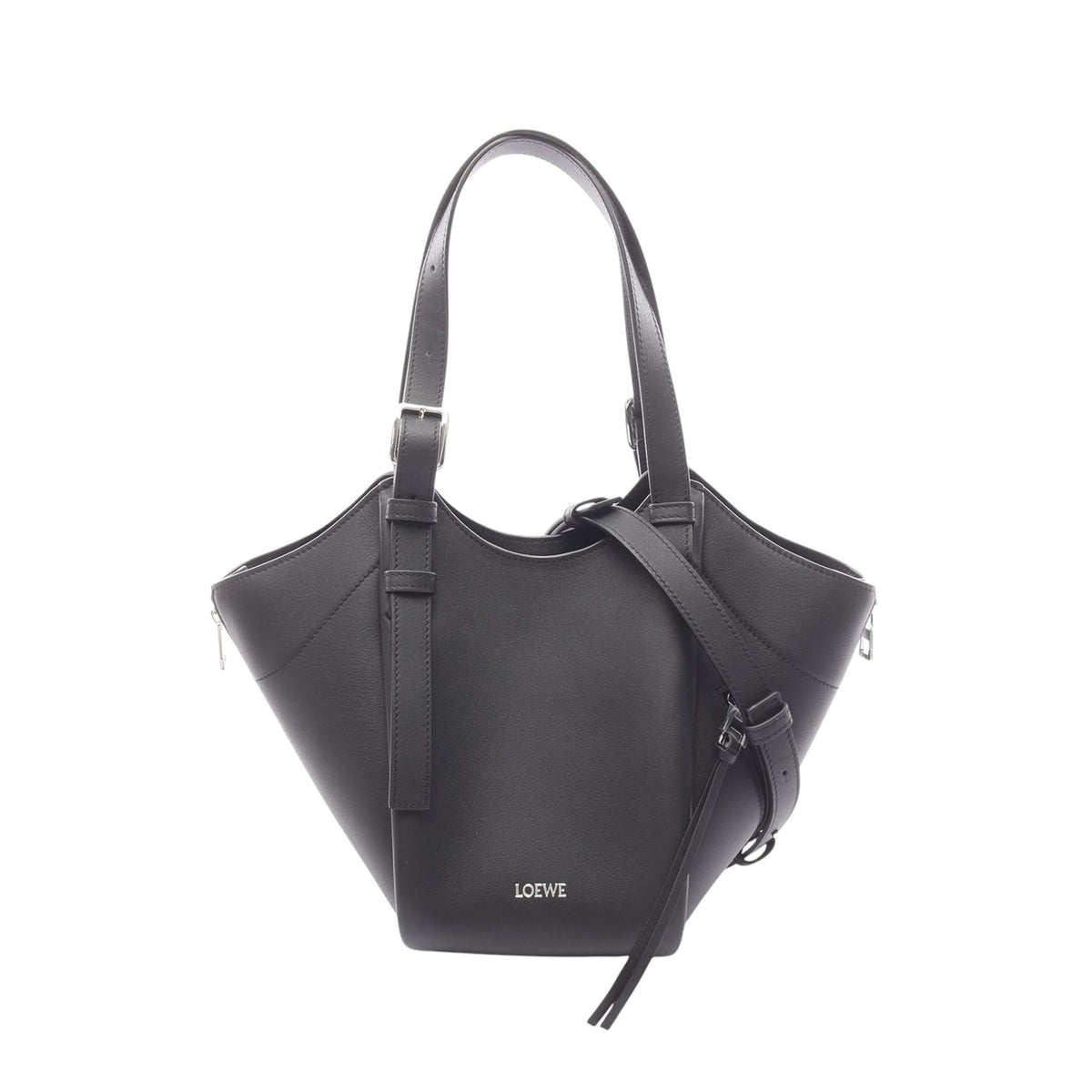 LOEWE Leather Hammock Flip Bag