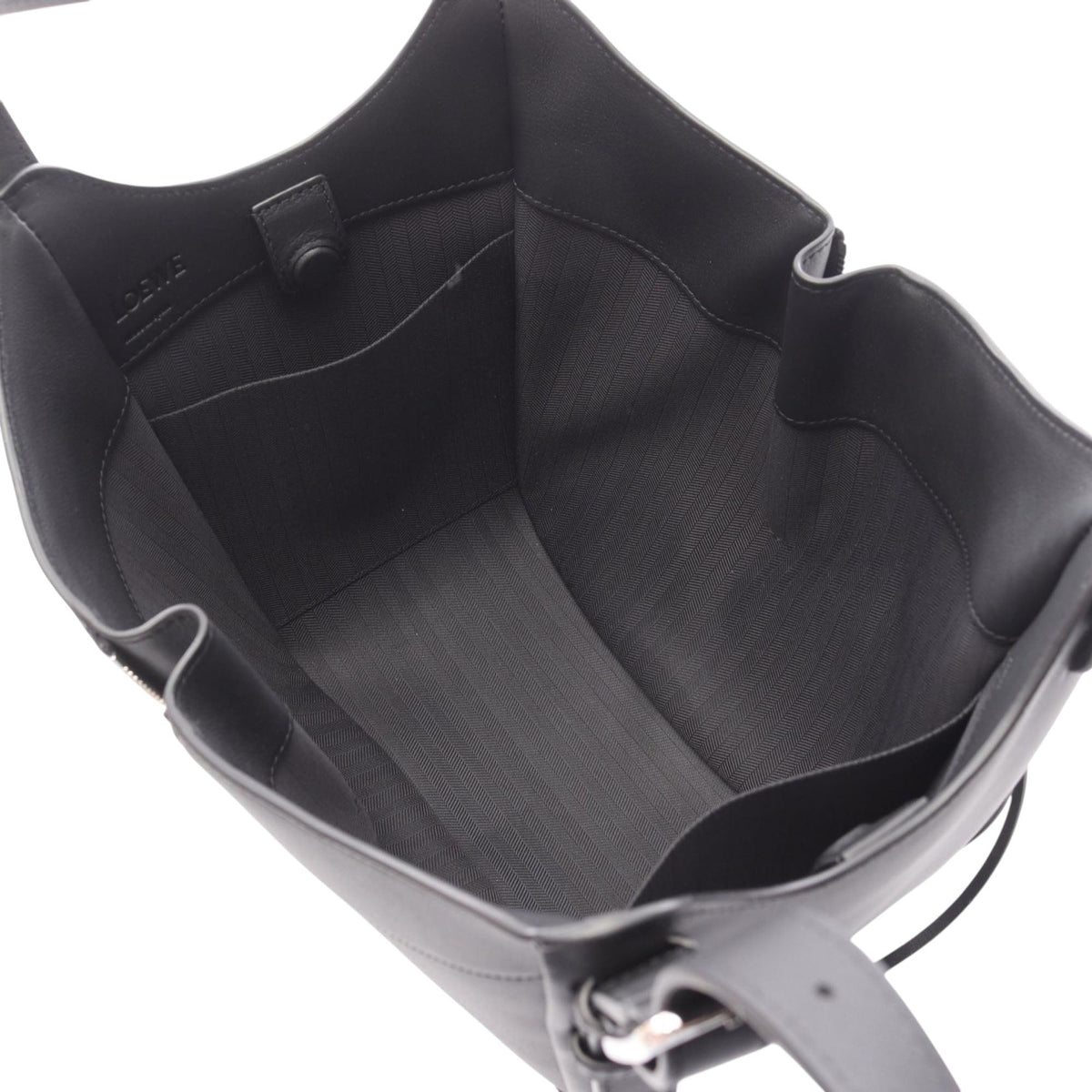 LOEWE Leather Hammock Flip Bag