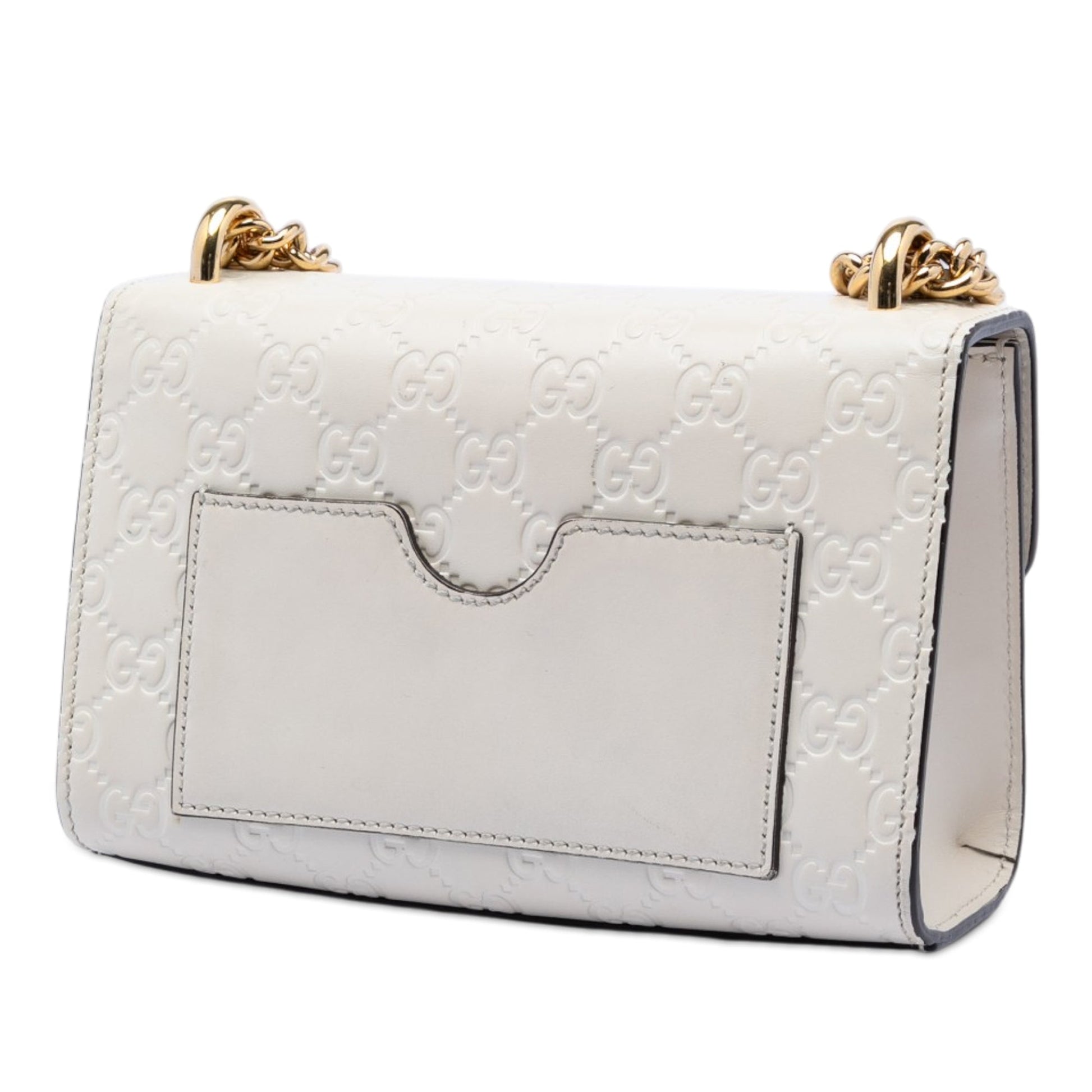 Gucci Small Guccissima Padlock Crossbody