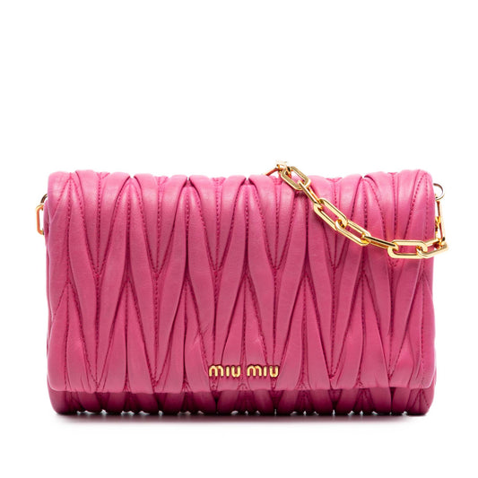 Matelasse Nappa Wallet On Chain