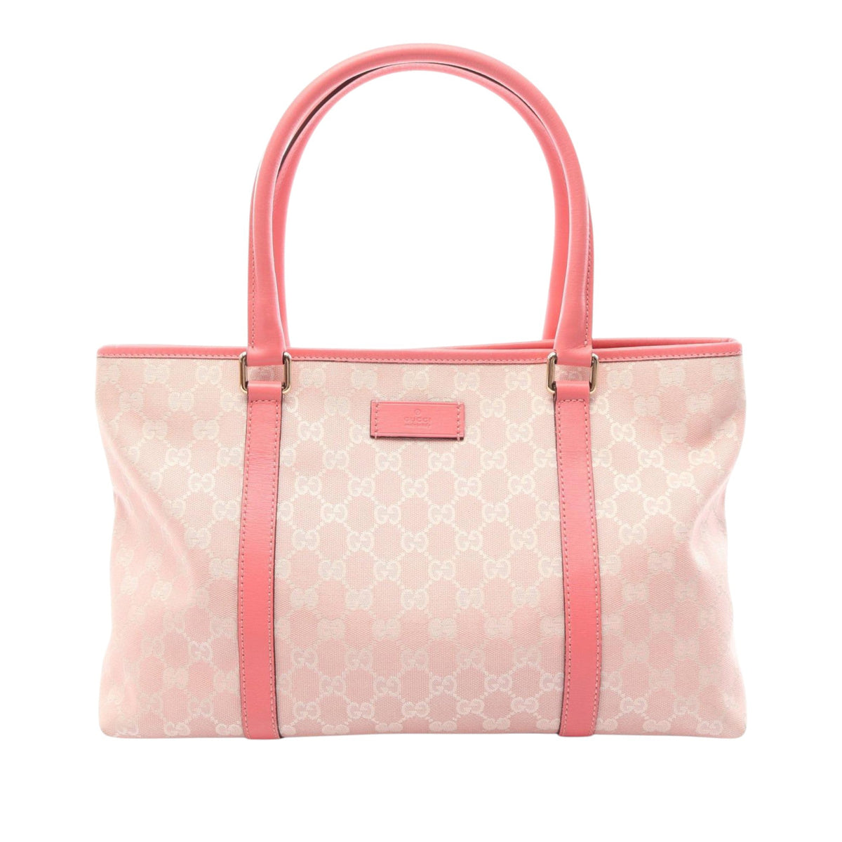 Gucci GG Canvas Joy Tote — Pink