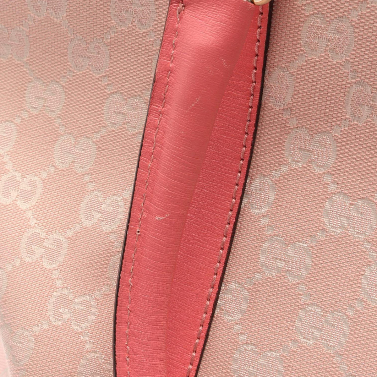 Gucci GG Canvas Joy Tote — Pink