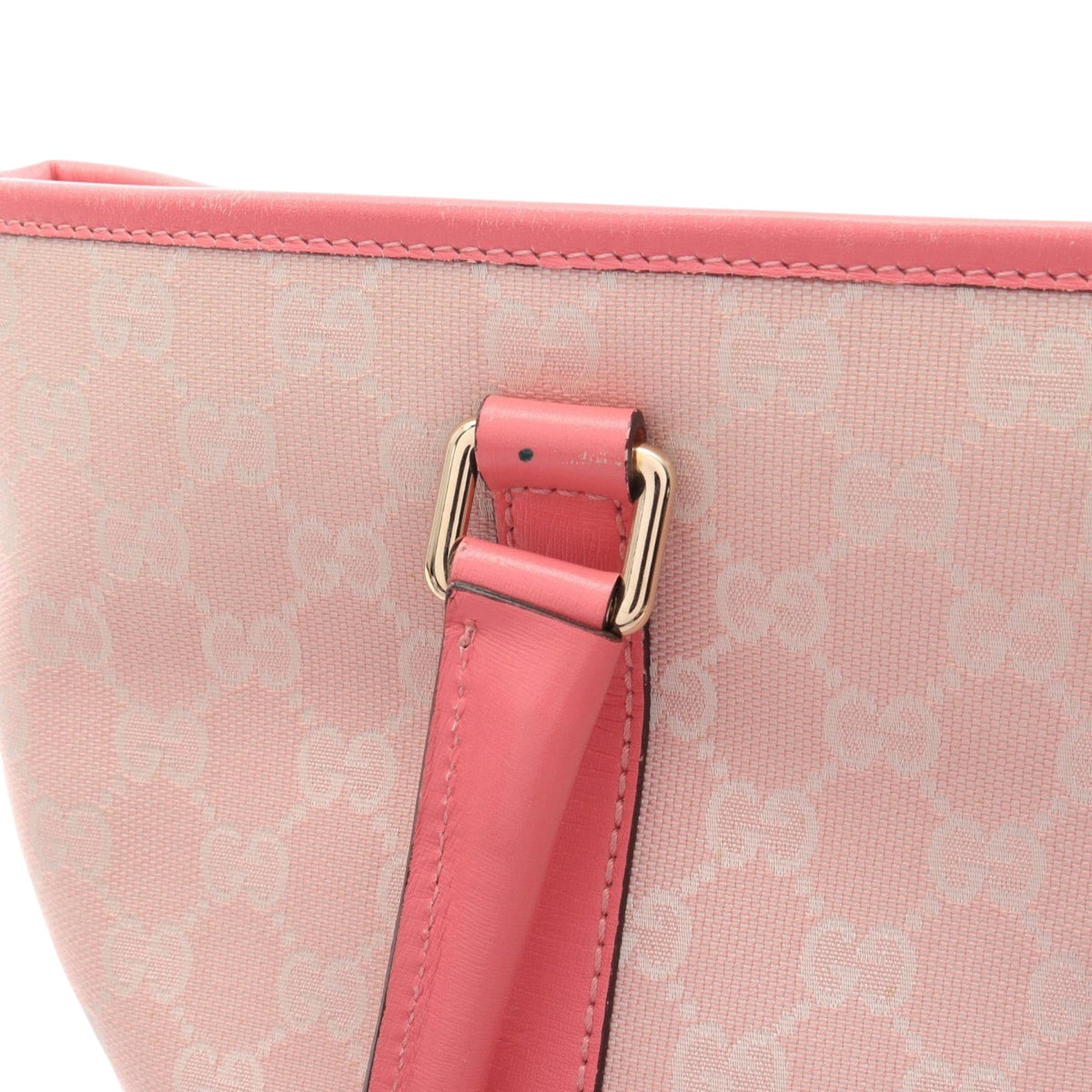 Gucci GG Canvas Joy Tote — Pink