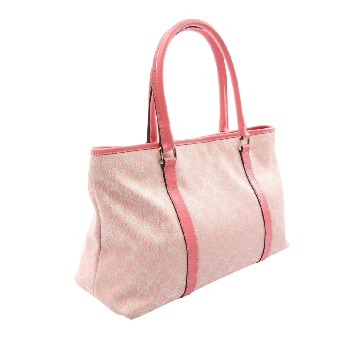 Gucci GG Canvas Joy Tote — Pink