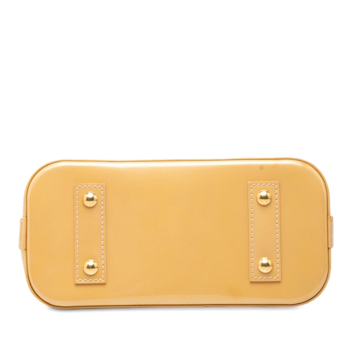 Louis Vuitton Monogram Vernis Alma BB — Yellow