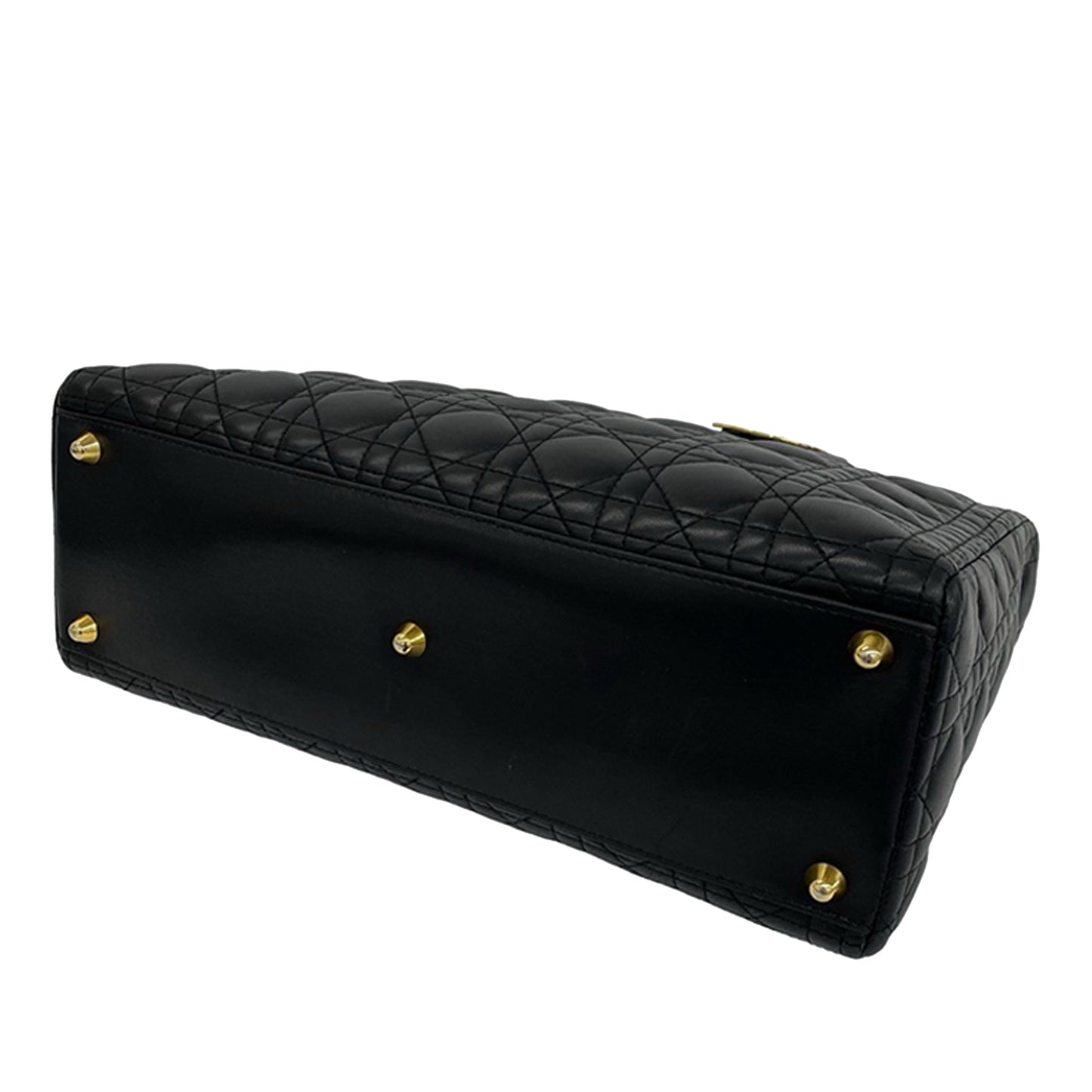 Dior Large Lambskin Cannage Lady Dior