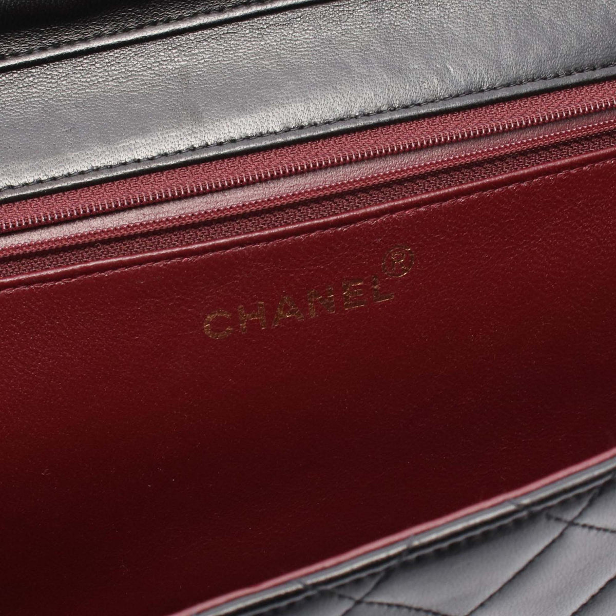 Chanel CC Quilted Lambskin Single Flap