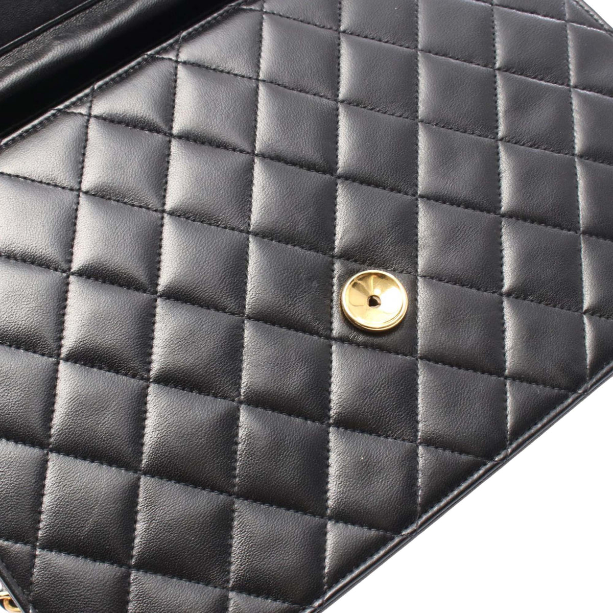 Chanel CC Quilted Lambskin Single Flap