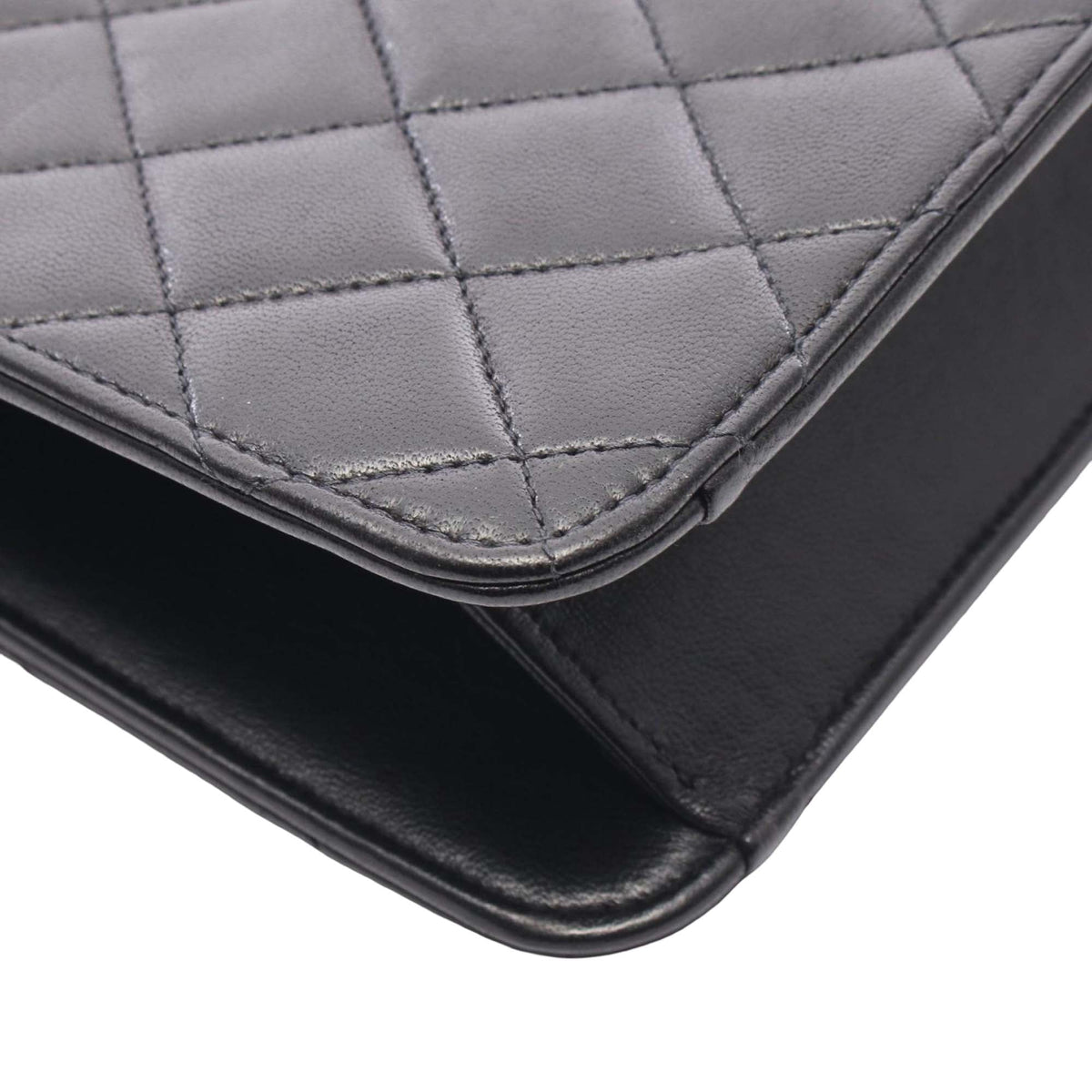 Chanel CC Quilted Lambskin Single Flap