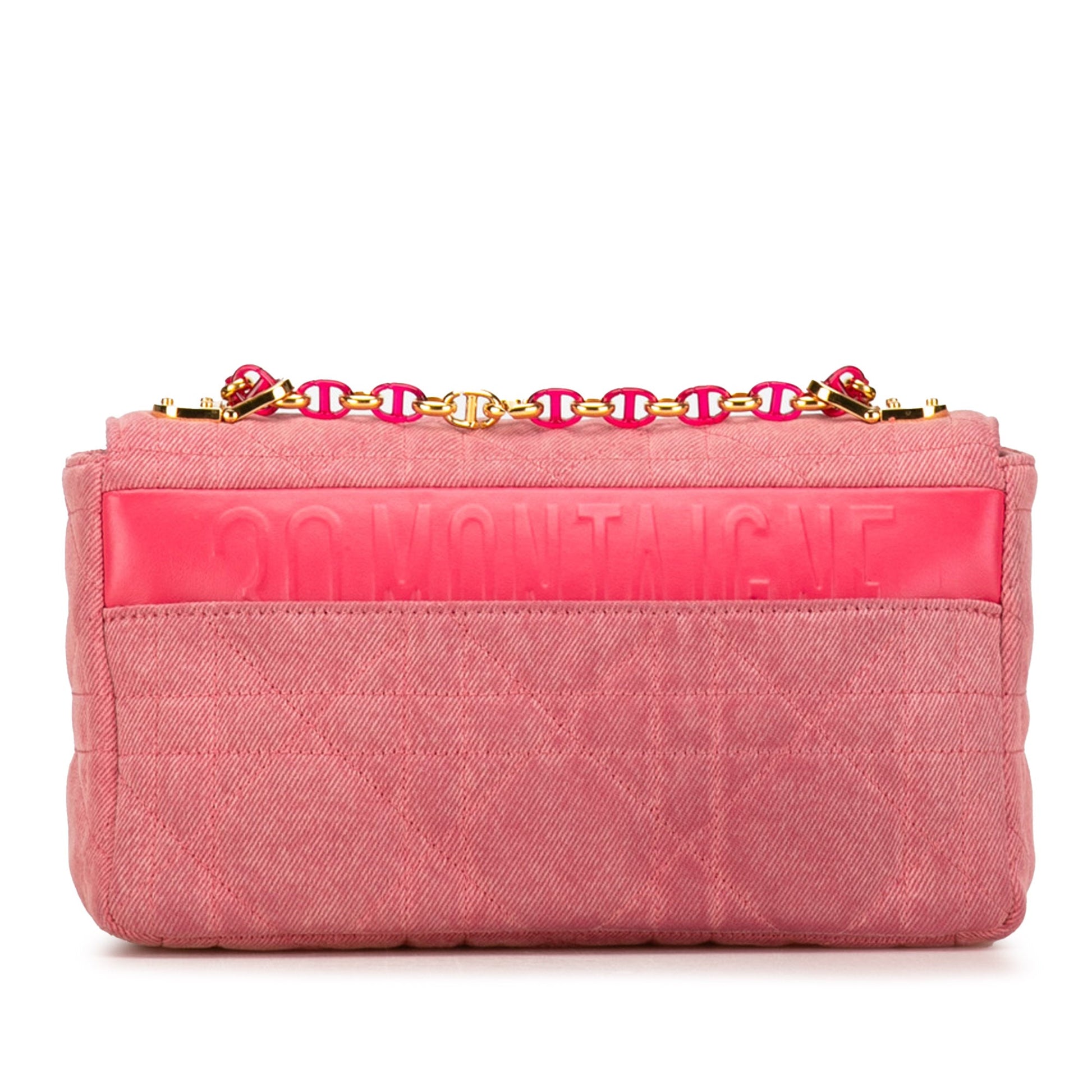 Dior Medium Denim Macrocannage Caro Bag