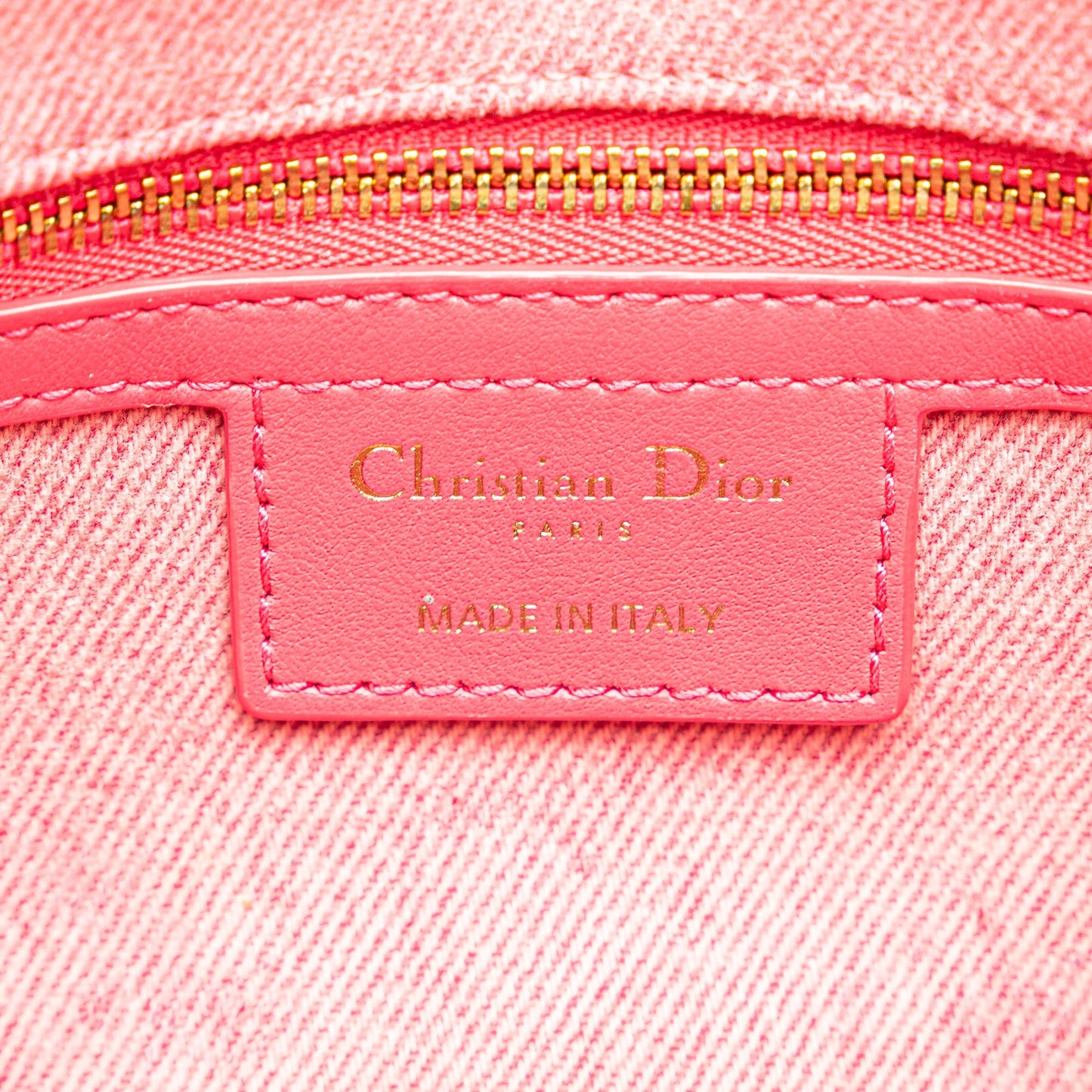 Dior Medium Denim Macrocannage Caro Bag
