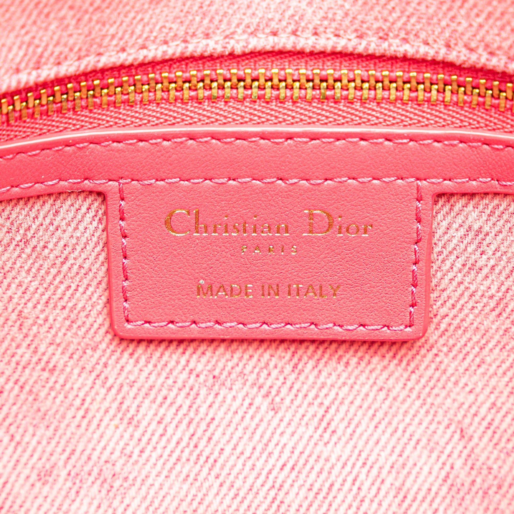 Dior Medium Denim Macrocannage Caro Bag