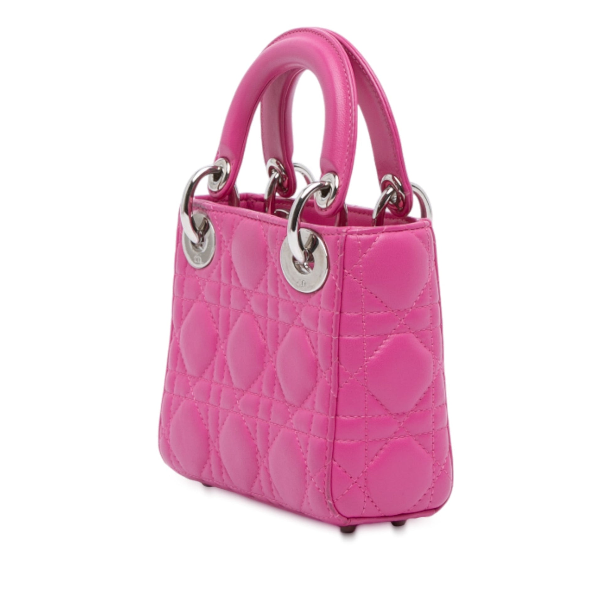 Dior Mini Lambskin Cannage Lady Dior