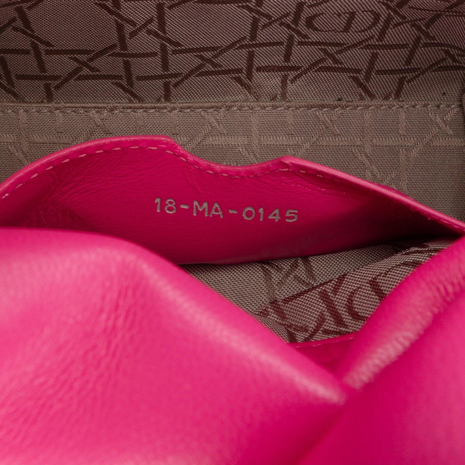 Dior Mini Lambskin Cannage Lady Dior