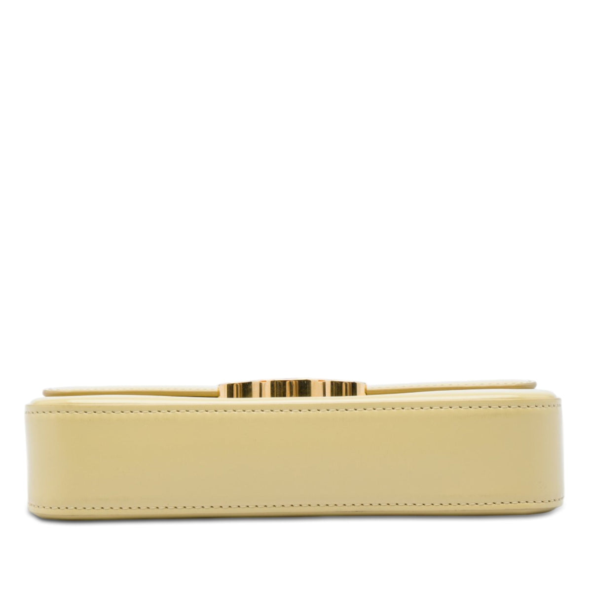 Celine Shiny Calfskin Triomphe Claude Shoulder Bag