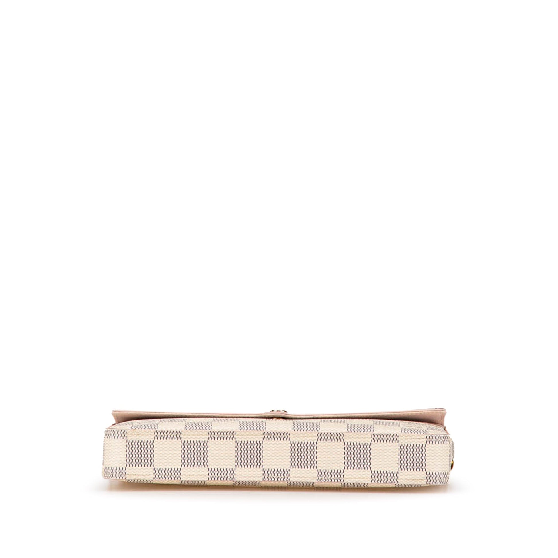 Louis Vuitton Damier Azur Calfskin Pochette Felicie