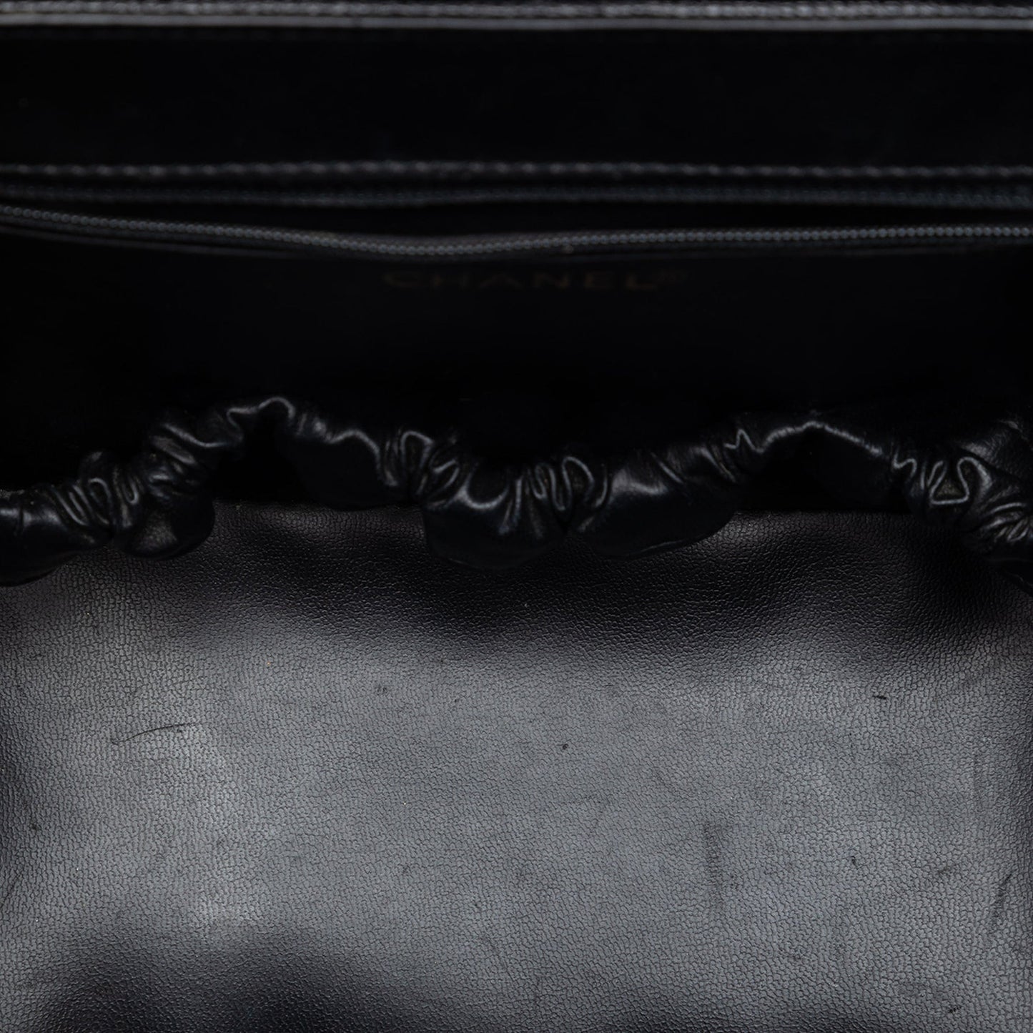 Chanel CC Caviar Turnlock Vanity Bag