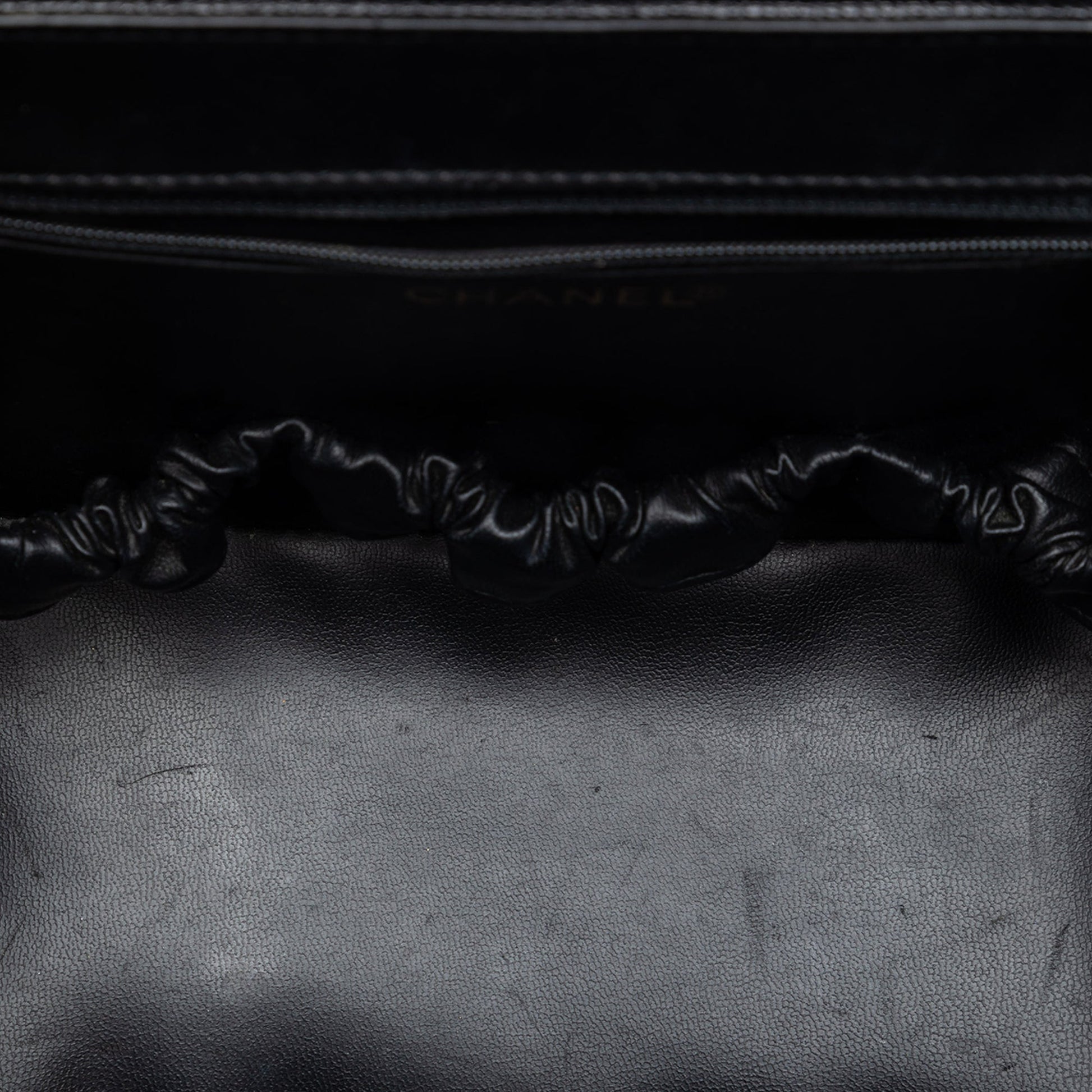 Chanel CC Caviar Turnlock Vanity Bag