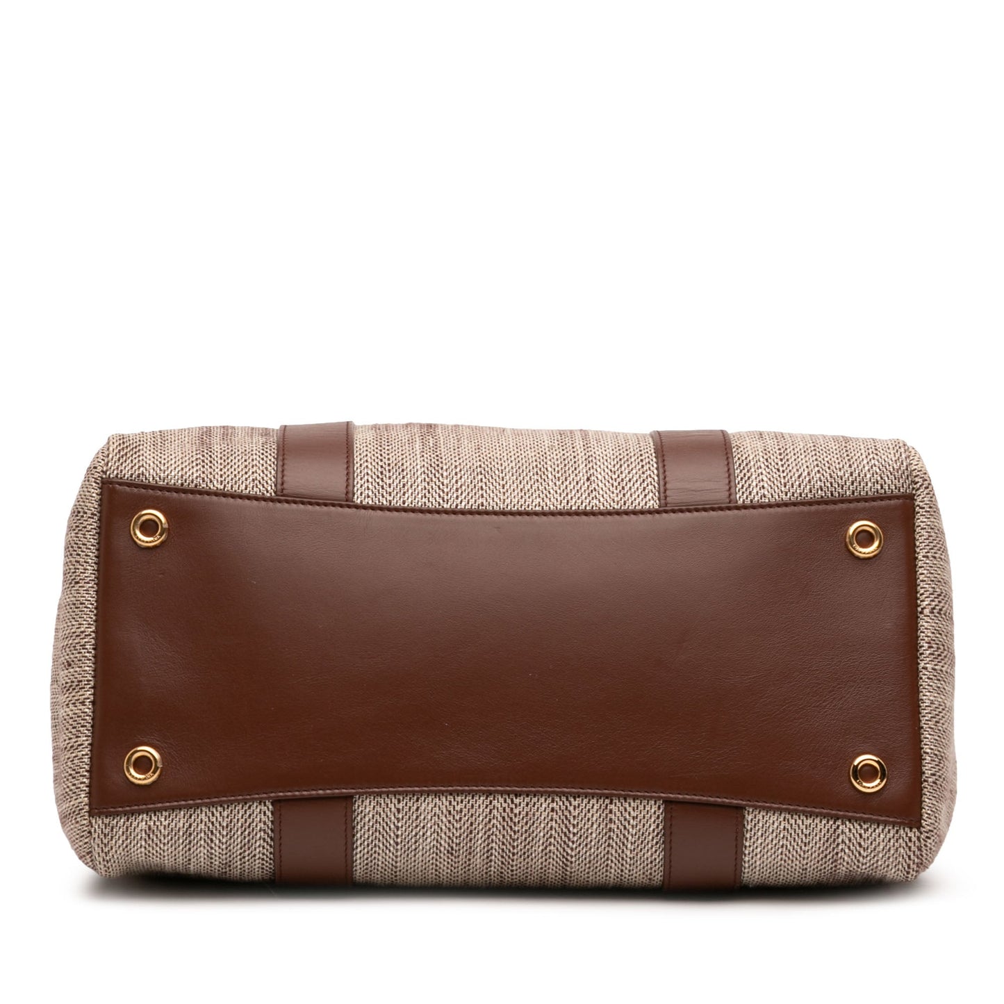 Loro Piana Toile Herringbone and Leather Loom L32